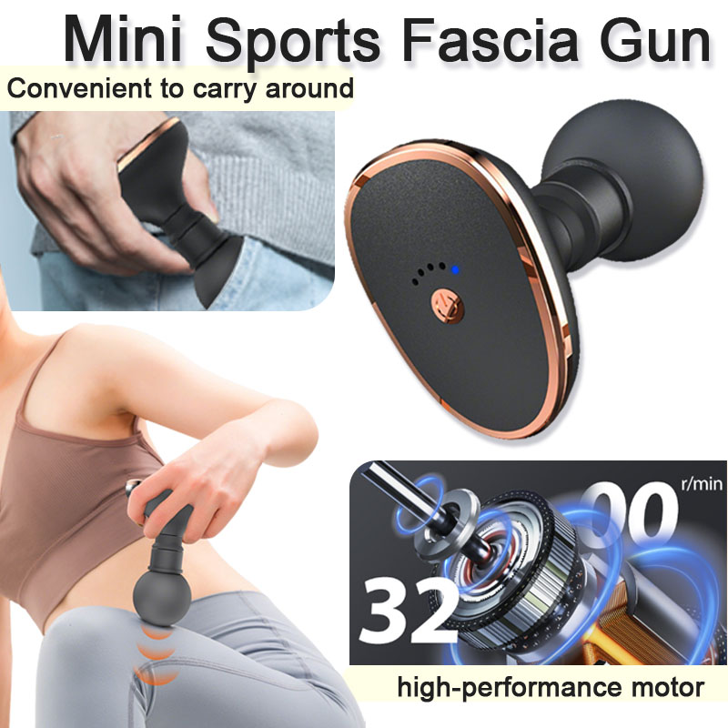 Vibraslap Percussion - Electric portable small vibrating fascia gun