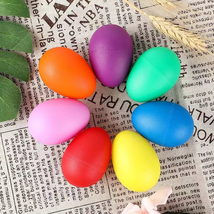 Musical Instrument Gif - 2Pcs Plastic Egg Shakers Percussion Musical