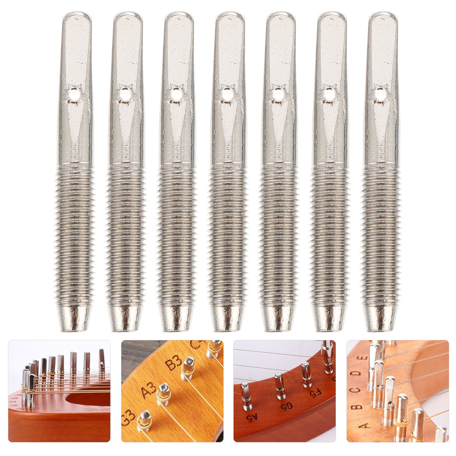 Musical Instrument Guzheng - 7Pcs Harp String Pin Corrosion Resistant