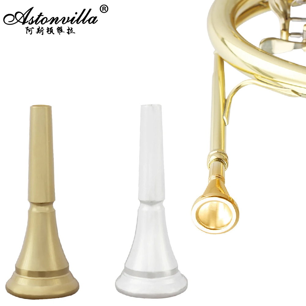 Musical Instrument Horn - Professional French Horn Mouthpiece Gold Silver