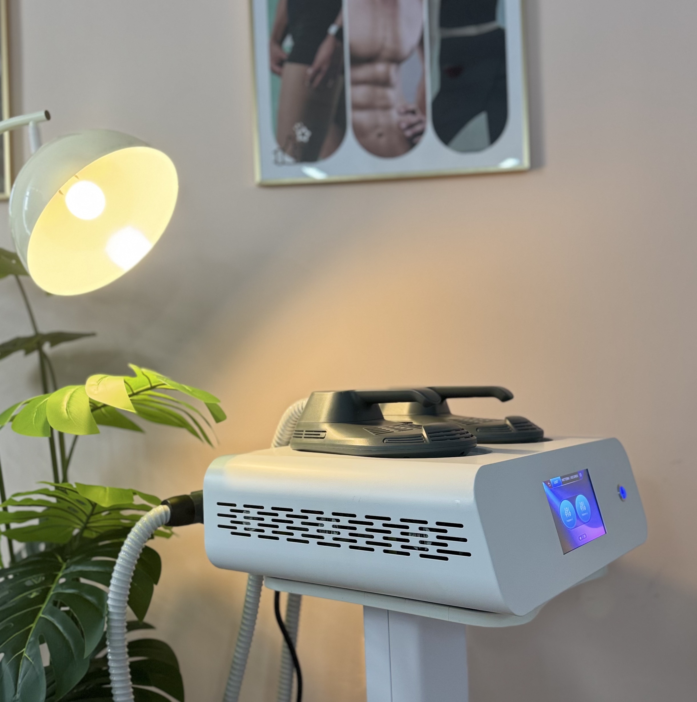 Vibraslap Percussion - Ems Myoslim RF Machine Muscle Stimulation