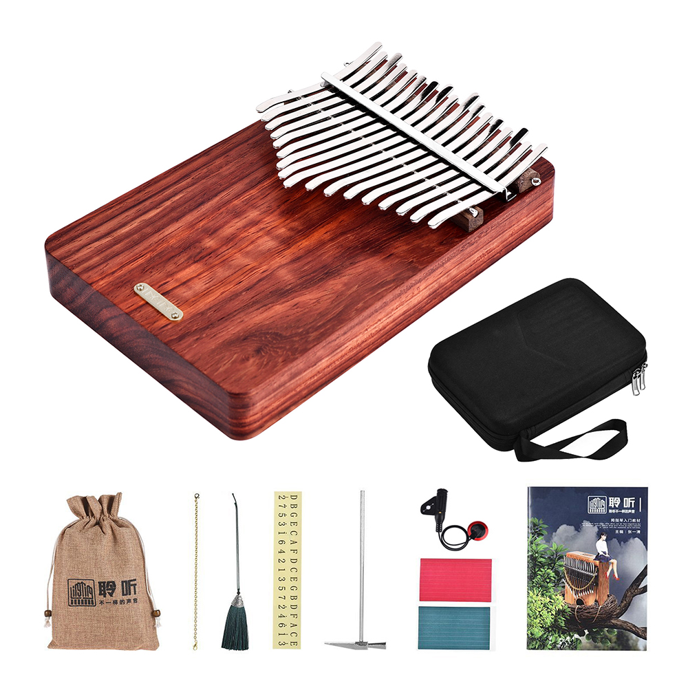 LINGTING 17 keys Kalimba Porta - A Musical Instrument With Keys recension och pris
