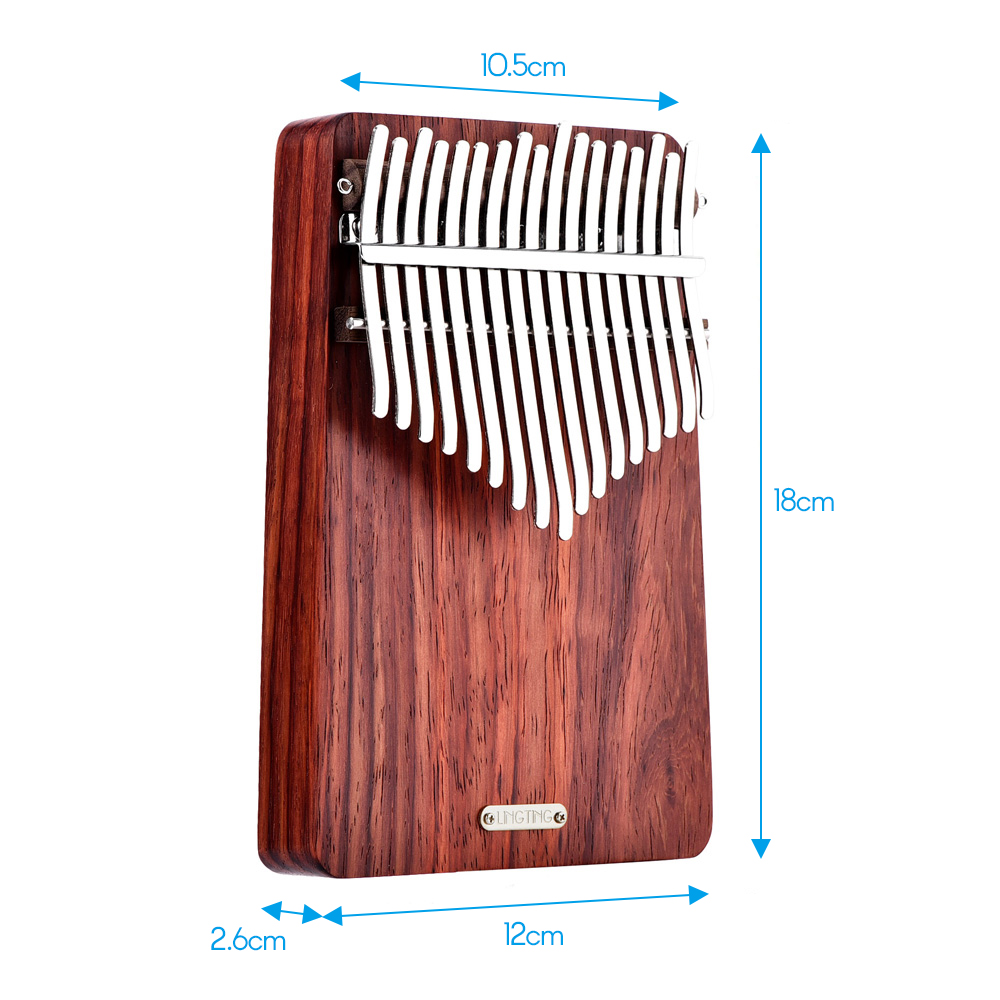 LINGTING 17 keys Kalimba Porta - A Musical Instrument With Keys recension och pris