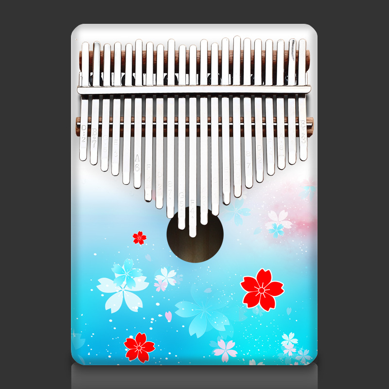 Colorful 21 Key Kalimba Kids C - A Musical Instrument With Keys recension och pris