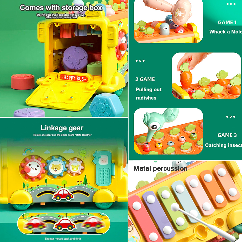 10 in 1Multifunction Xylophone - Musical Instrument Gif recension och pris