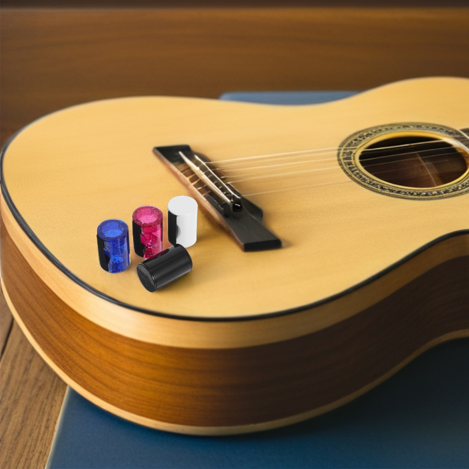 4Pcs Finger Shaker Sand Shaker - Musical Instrument Mandolin recension och pris