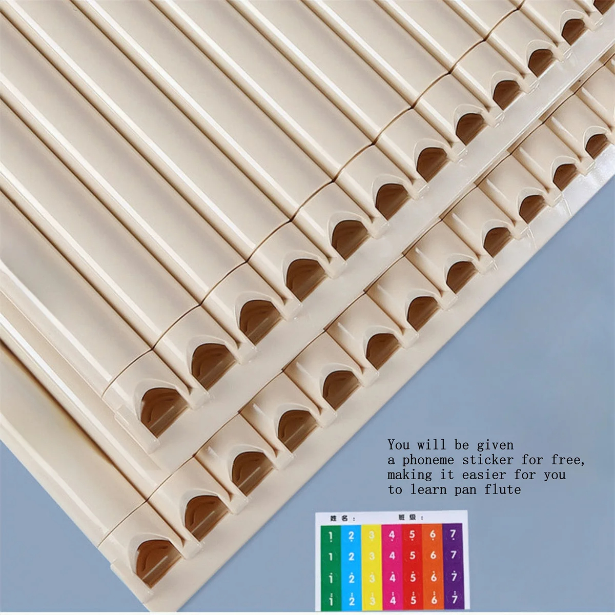Miwayer Pan Flute 18 Pipes Eco - Musical Instrument Pipe recension och pris