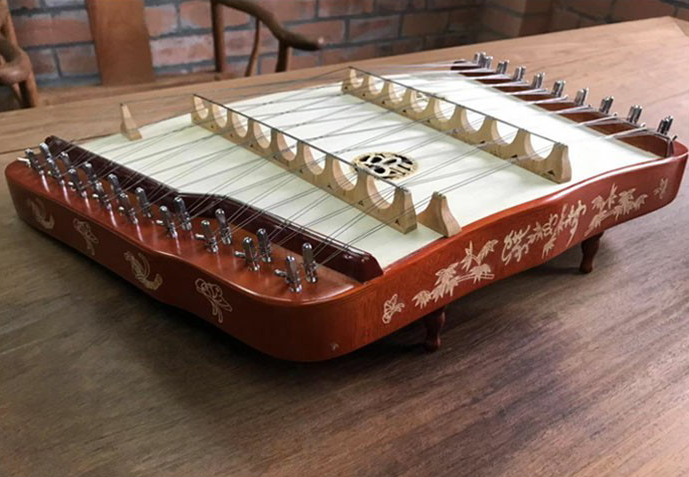Small dulcimer yangqin treble  - Musical Instrument Guzheng recension och pris