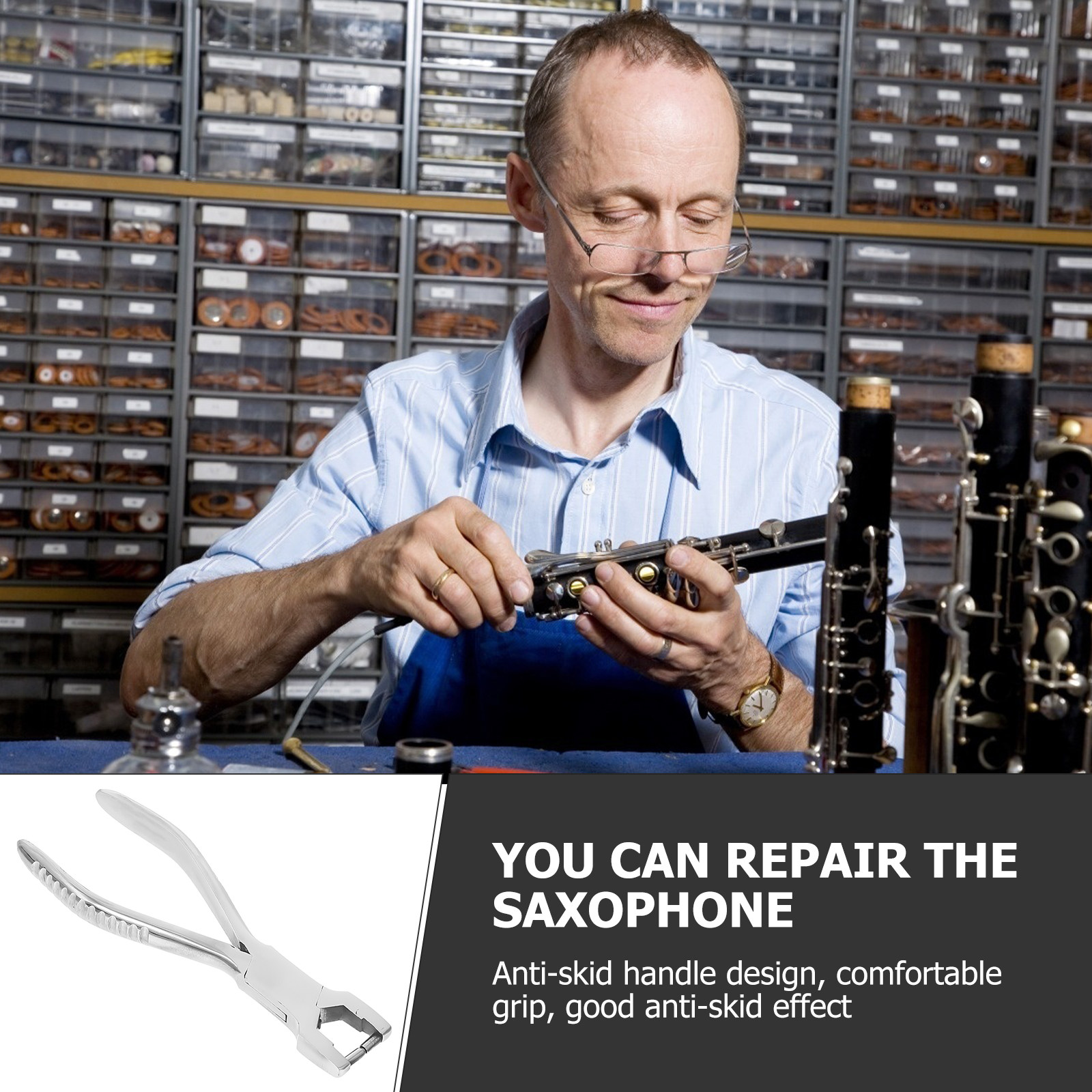 1Pcs High Quality Stainless St - Musical Instrument Repairs recension och pris