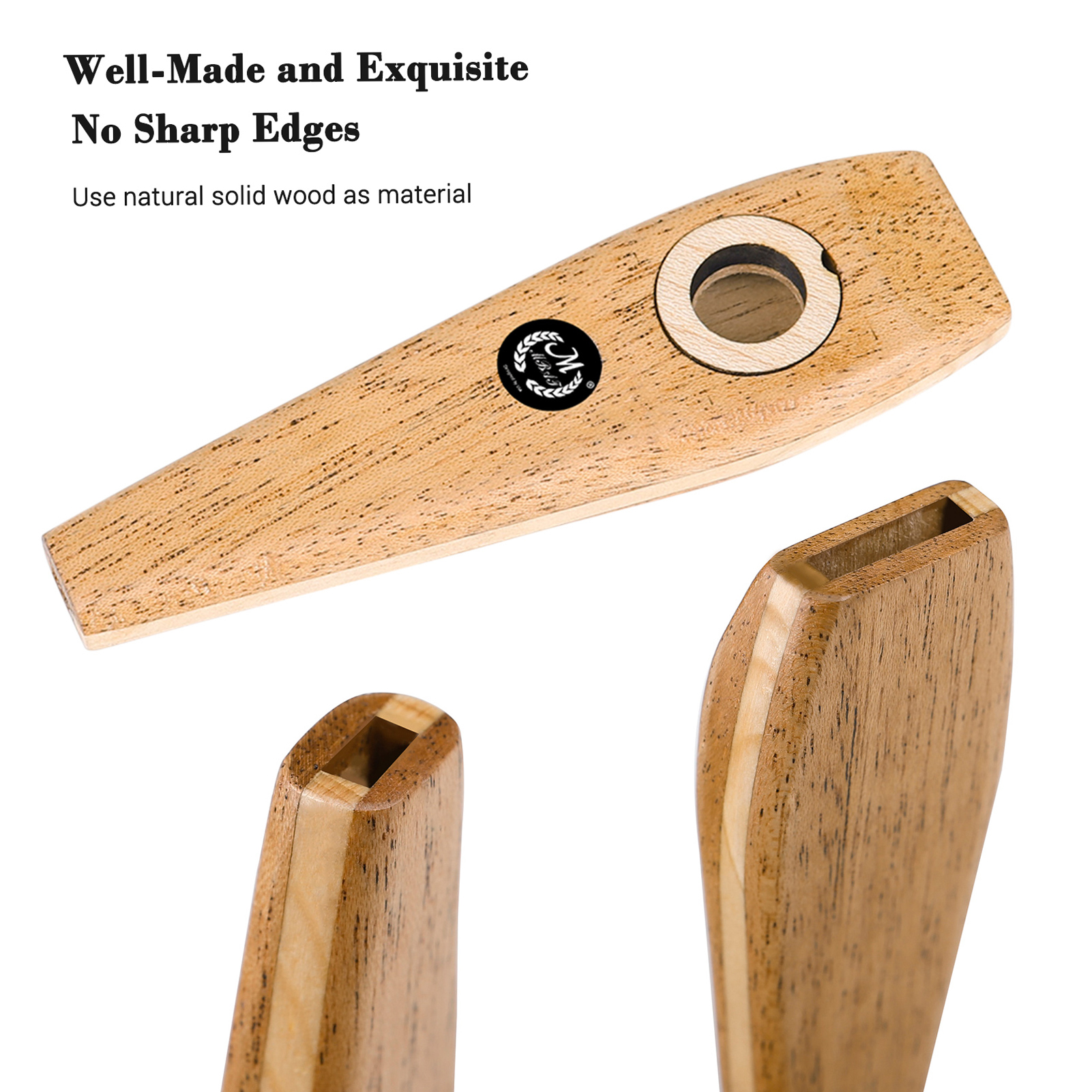 Wooden Kazoo Woodwind Instrume - Musical Instrument Easy To Learn For Adults recension och pris
