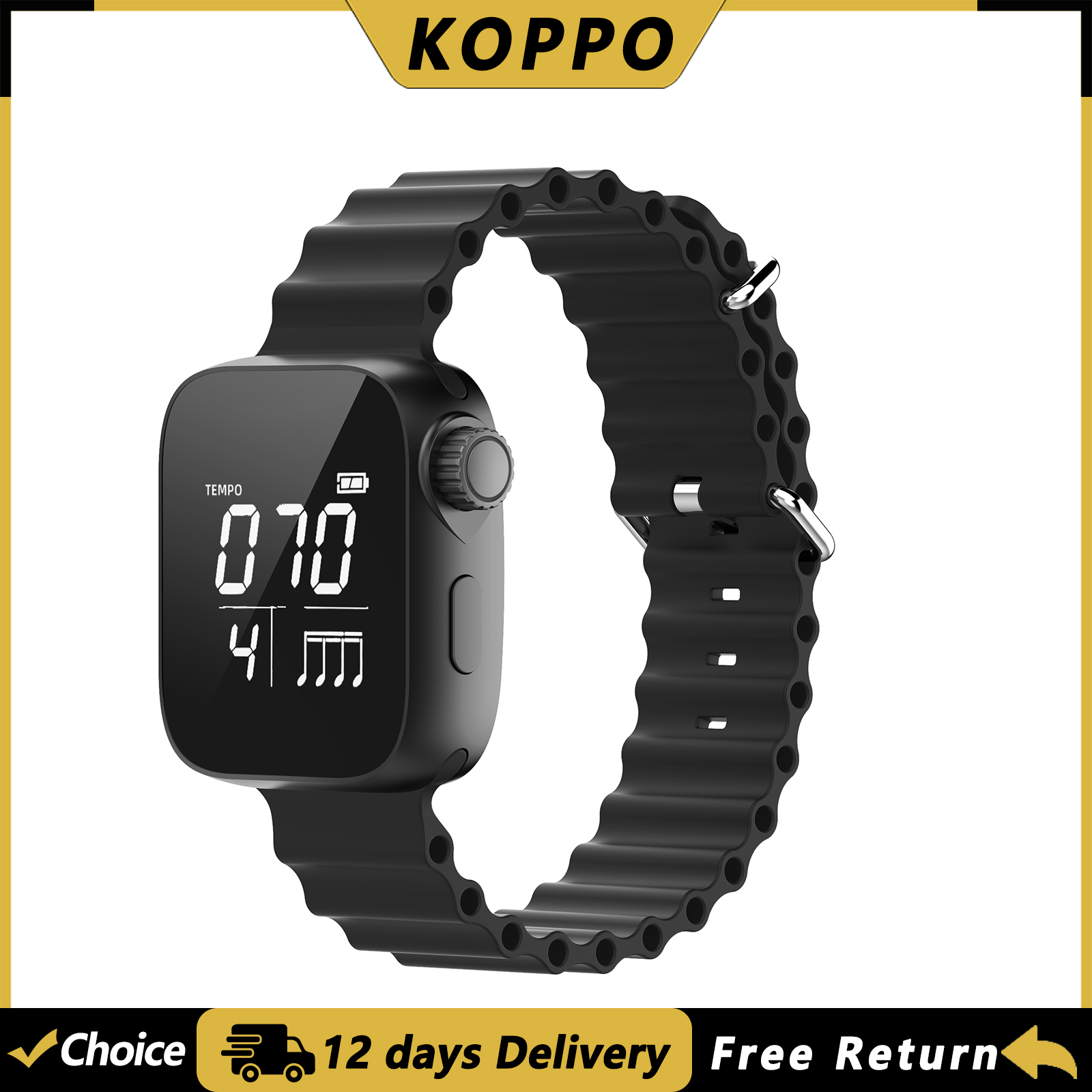 KOPPO Vibrating Metronome Watc - Musical Instrument Gif recension och pris