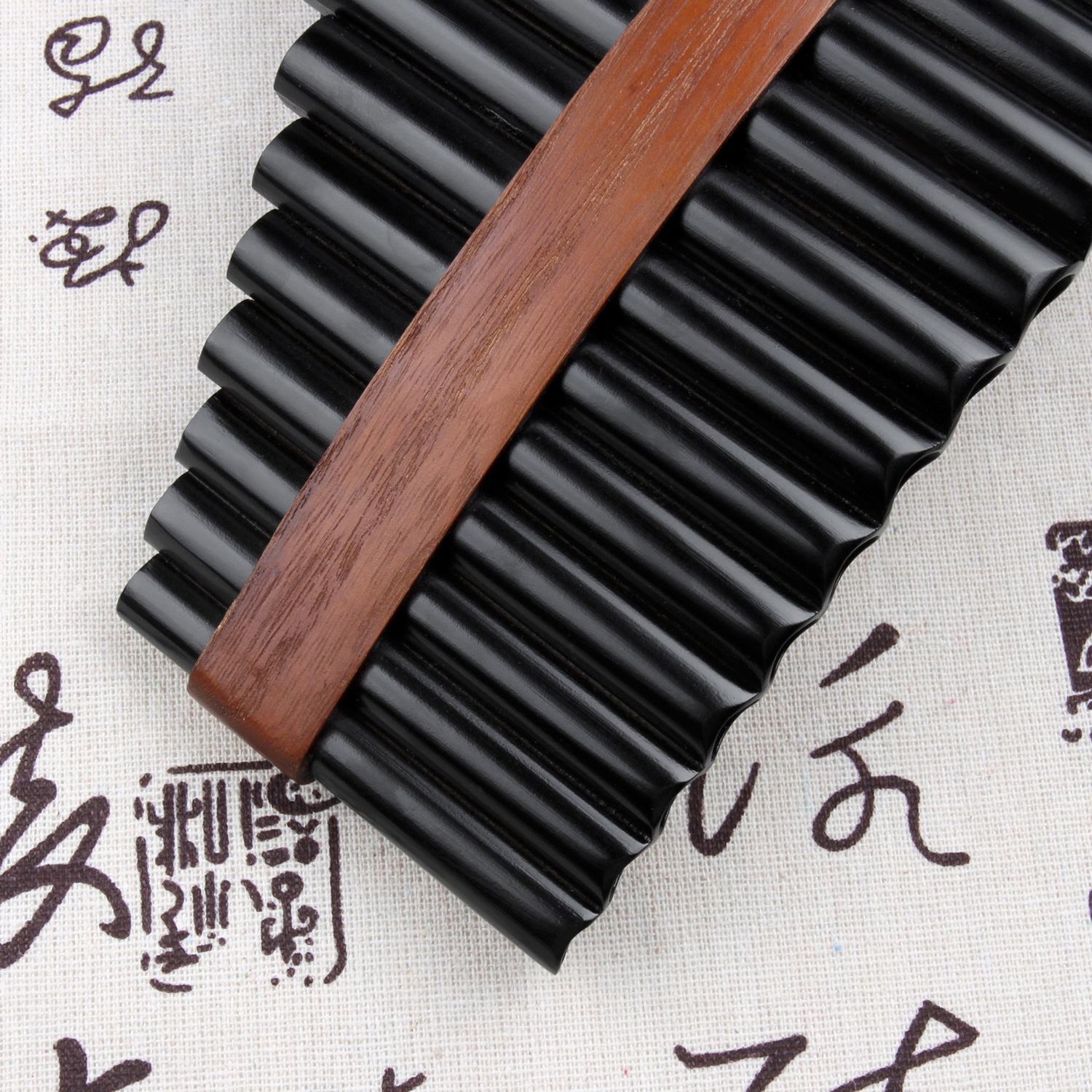 18 Pipes BrownPan Flute F Key  - Musical Instrument Pipe recension och pris