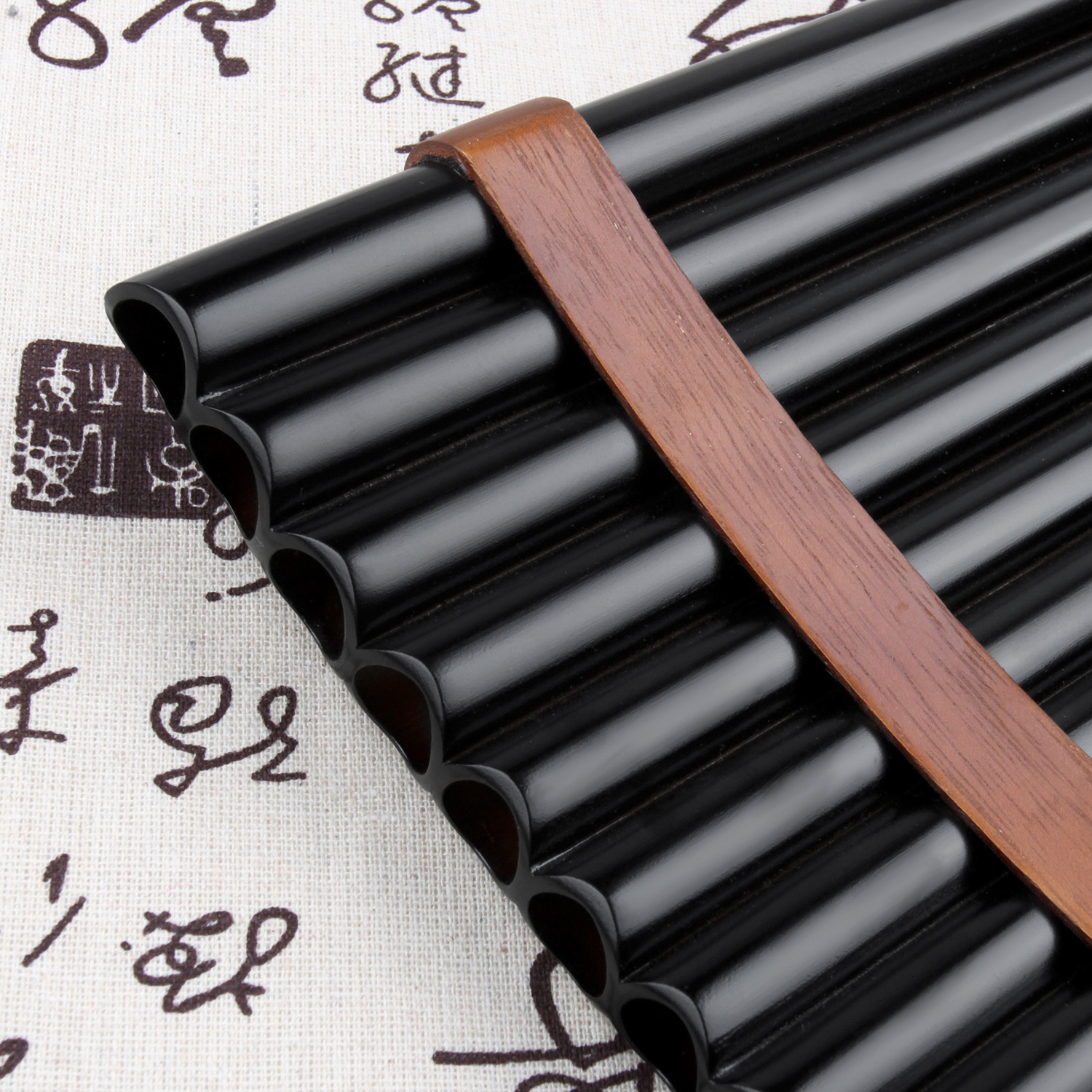 18 Pipes BrownPan Flute F Key  - Musical Instrument Pipe recension och pris