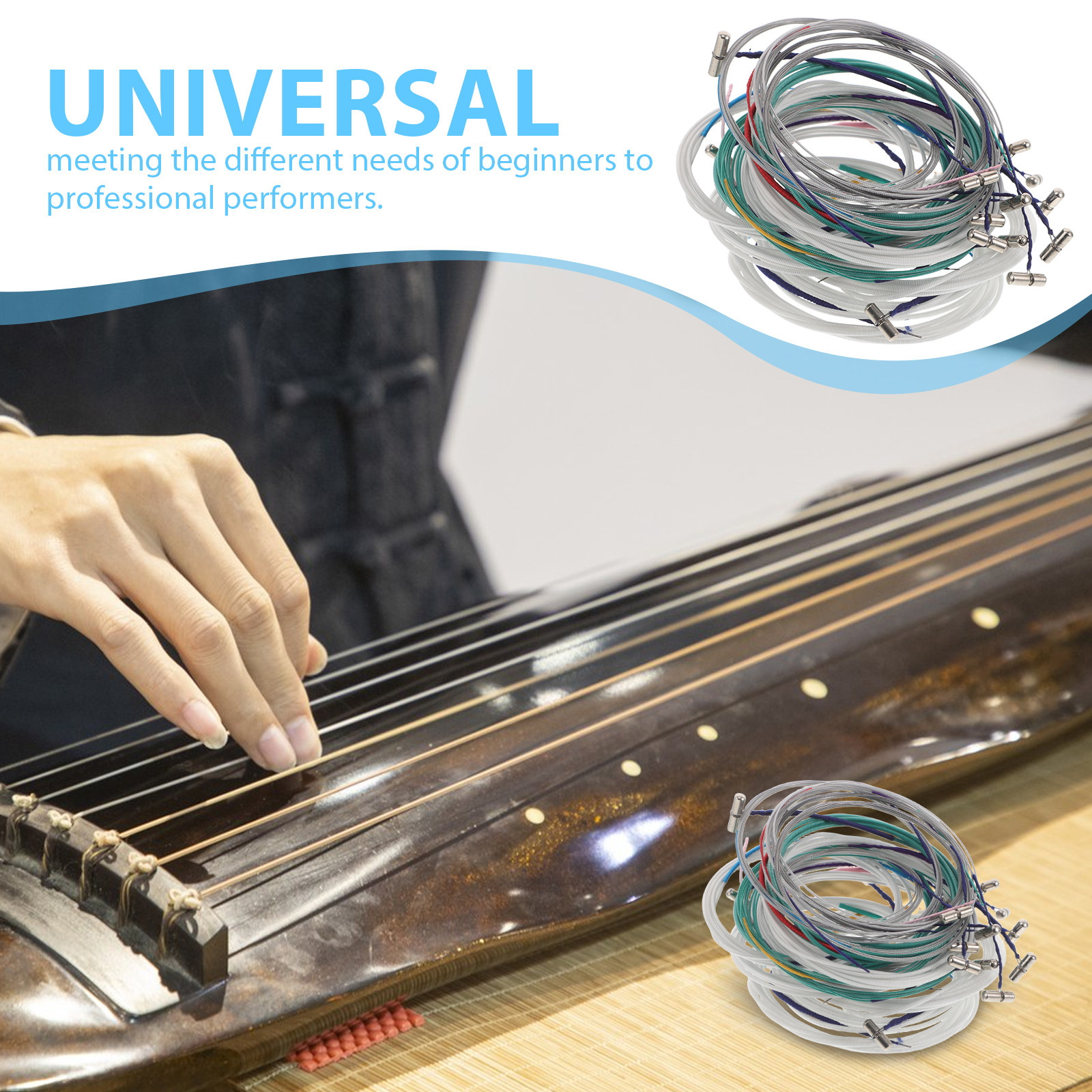 21Pcs Guzheng Strings Chinese  - Musical Instrument Guzheng recension och pris