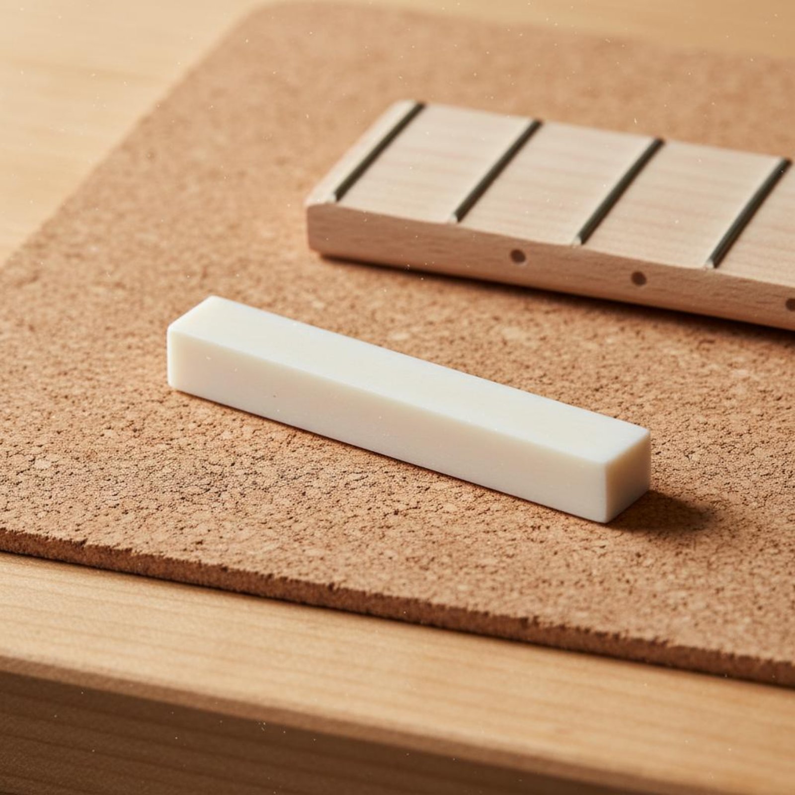 Guitar Bone Nut Blank DIY Bass - Musical Instrument Repairs recension och pris