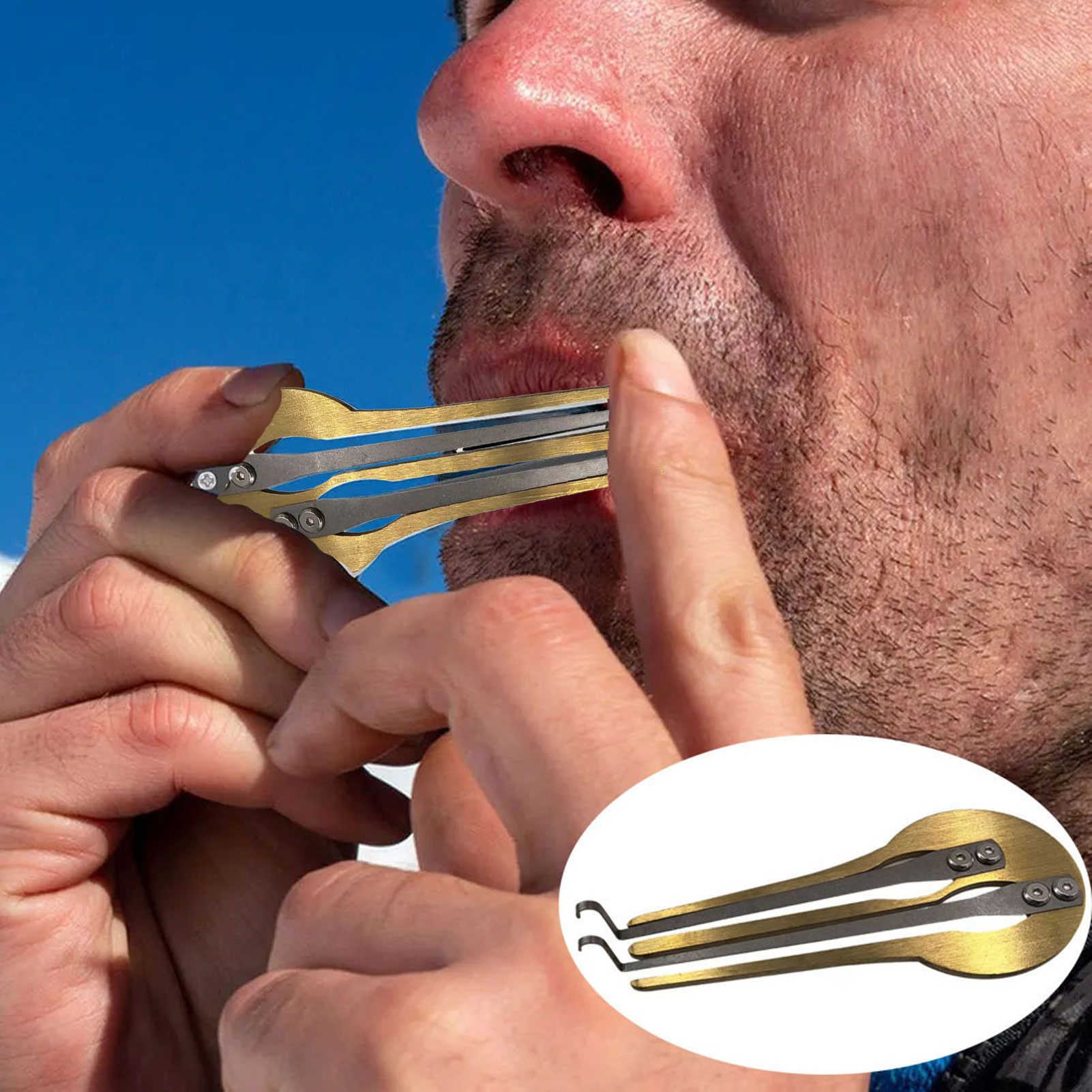 Jaw Harp Mouth Musical Instrum - Musical Instrument Reed recension och pris