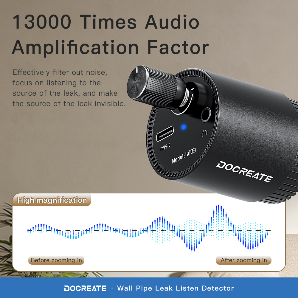Pipe Leak Detector Type C, Wat - Musical Instrument Pipe recension och pris