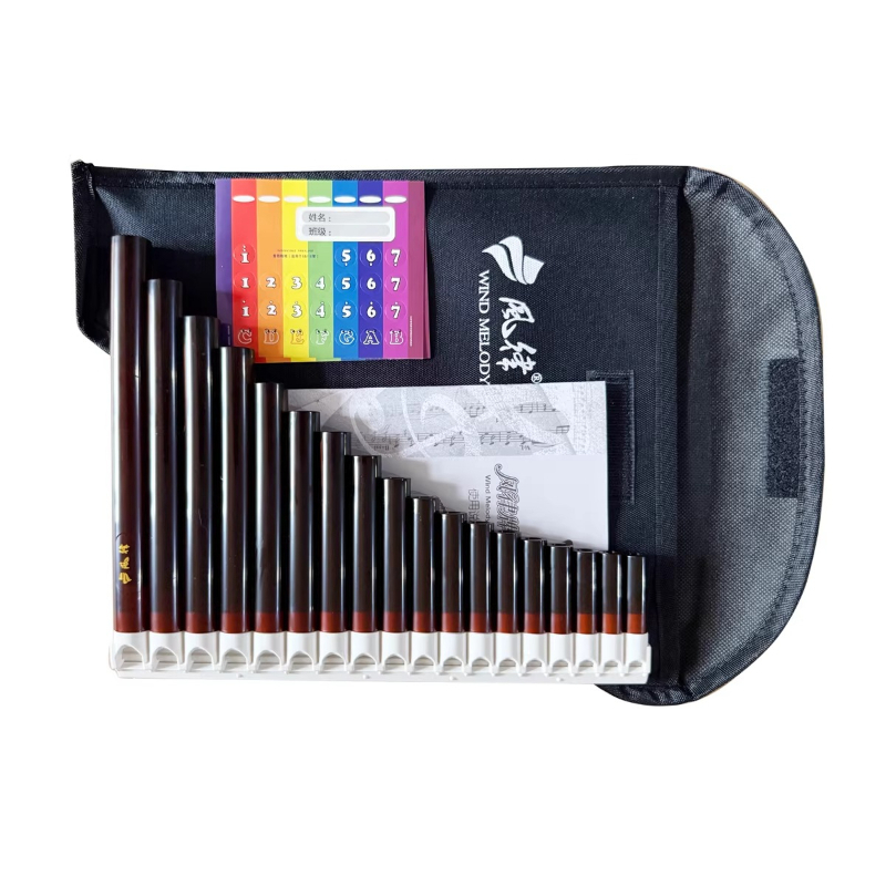 18 Pipes Panpipe Double Hole S - Musical Instrument Pipe recension och pris