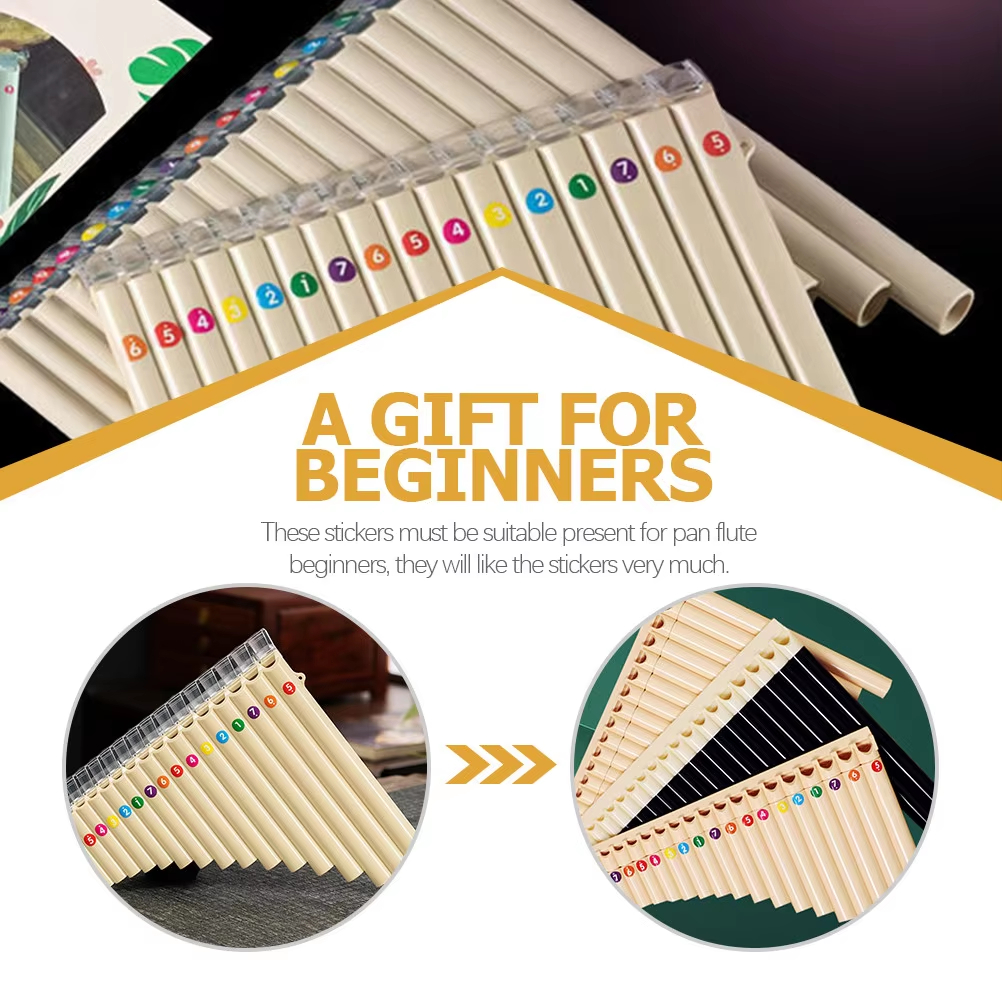 Miwayer 18 Pipes Pan Flute C T - Musical Instrument Pipe recension och pris