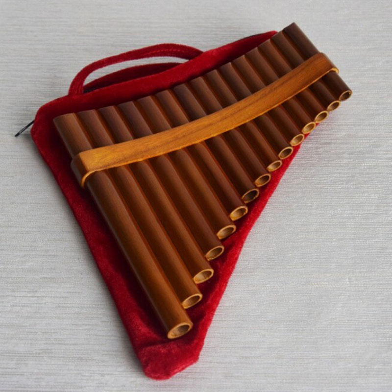 15 Pipe Bamboo Pan Flute C/G K - Musical Instrument Pipe recension och pris