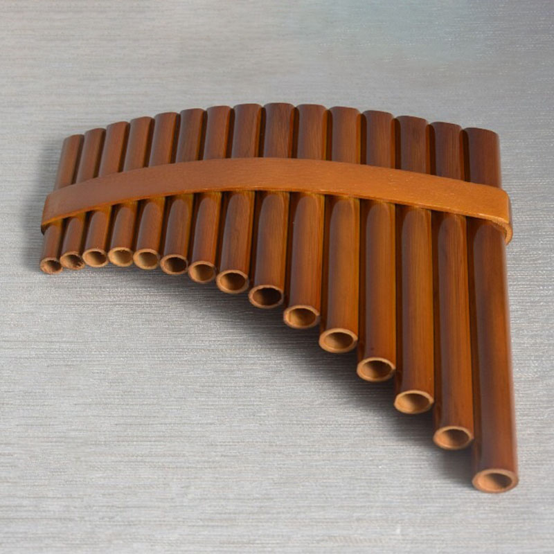 15 Pipe Bamboo Pan Flute C/G K - Musical Instrument Pipe recension och pris
