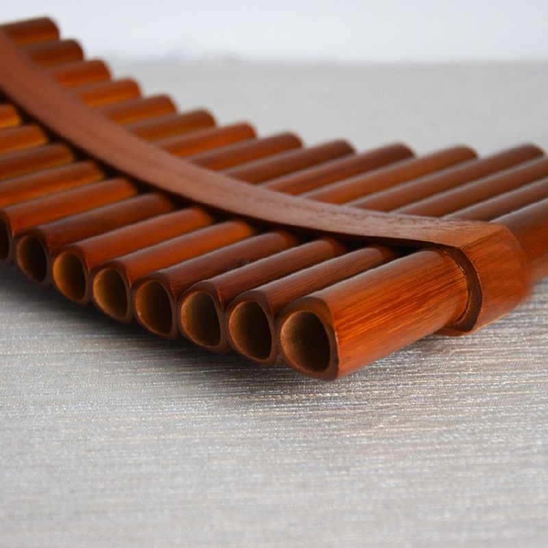 15 Pipe Bamboo Pan Flute C/G K - Musical Instrument Pipe recension och pris