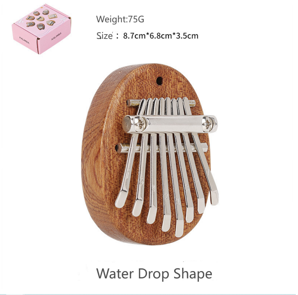 8 Keys Mini Kalimba Wooden Thu - A Musical Instrument With Keys recension och pris