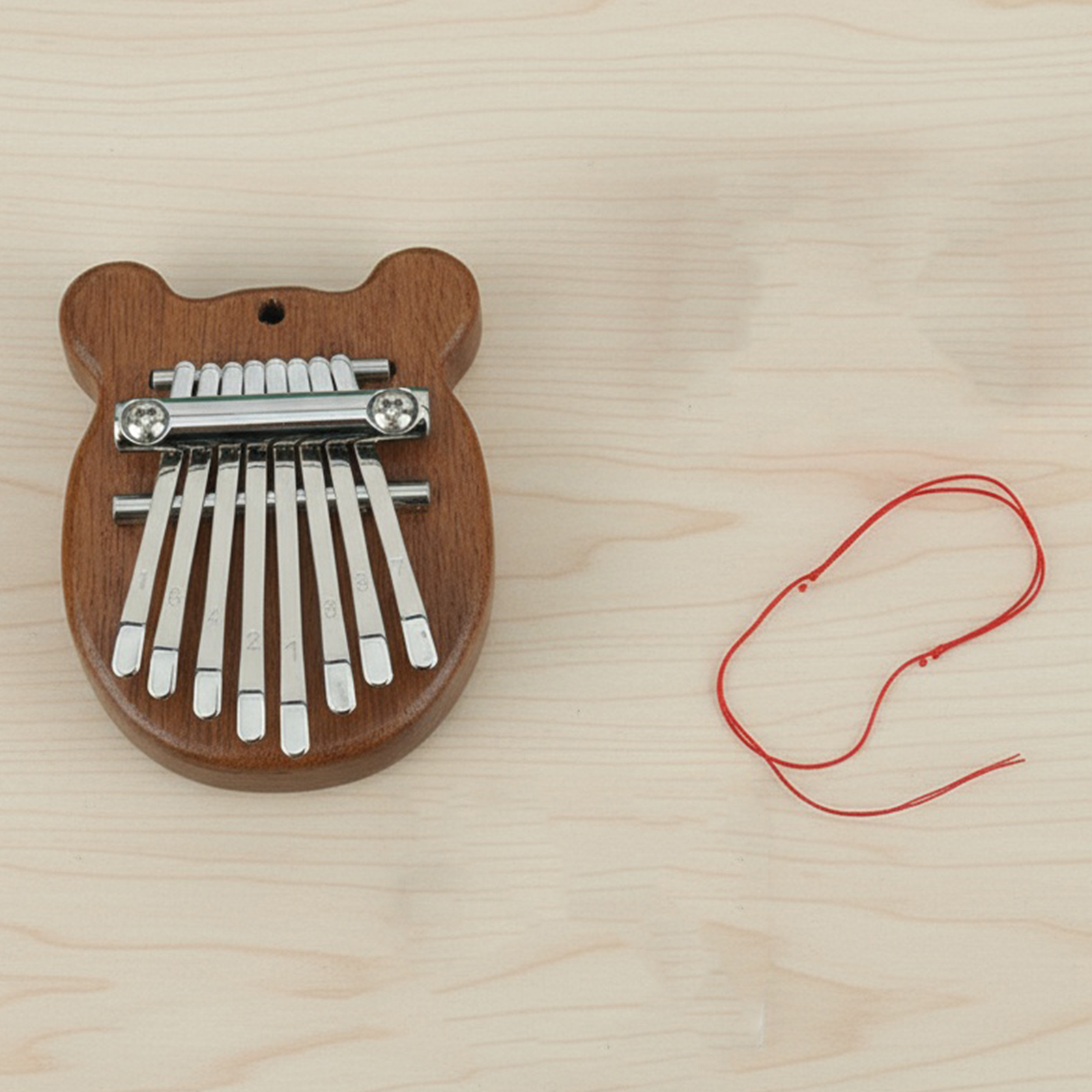 8 Keys Mini Kalimba with Lanya - A Musical Instrument With Keys recension och pris
