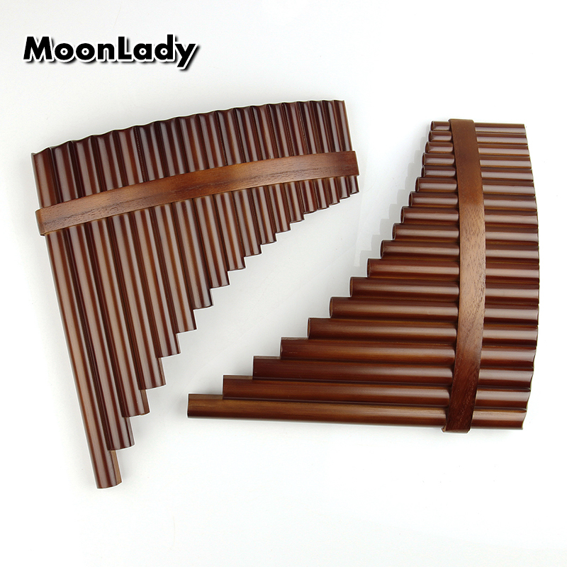 18 Pipes Bamboo Made Pan flute - Musical Instrument Pipe recension och pris