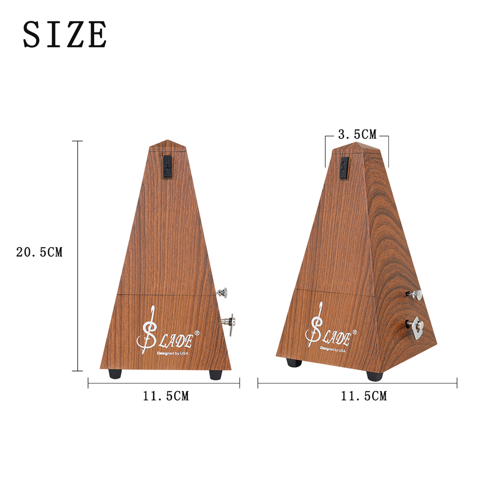 SLADE Mechanical Metronome Tow - Musical Instrument Gif recension och pris