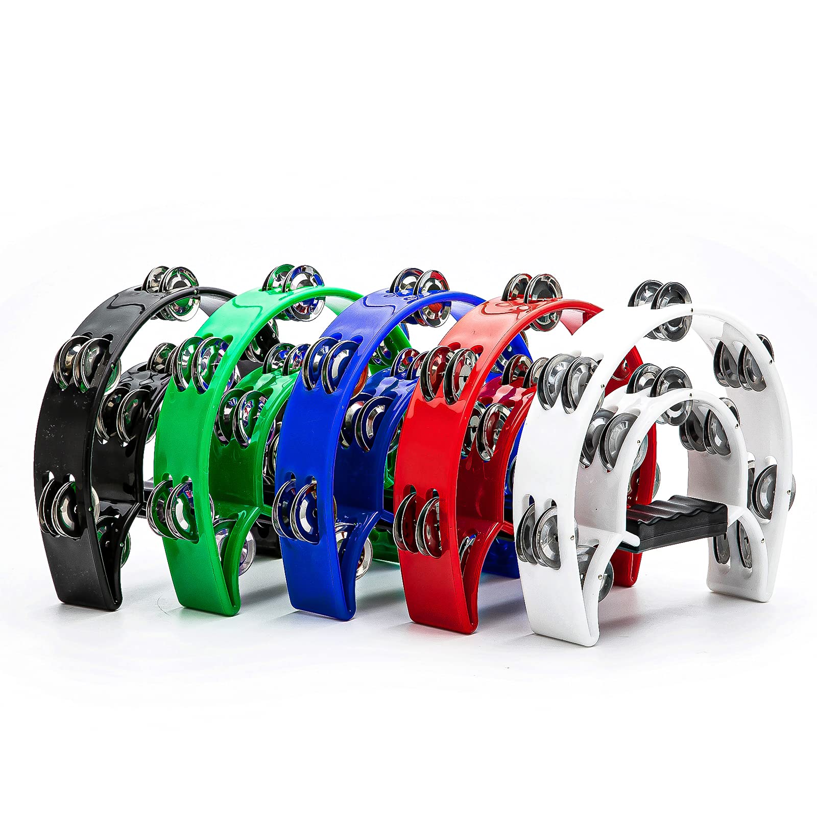 Tambourine Double Row Metal Ji - Musical Instrument Gif recension och pris