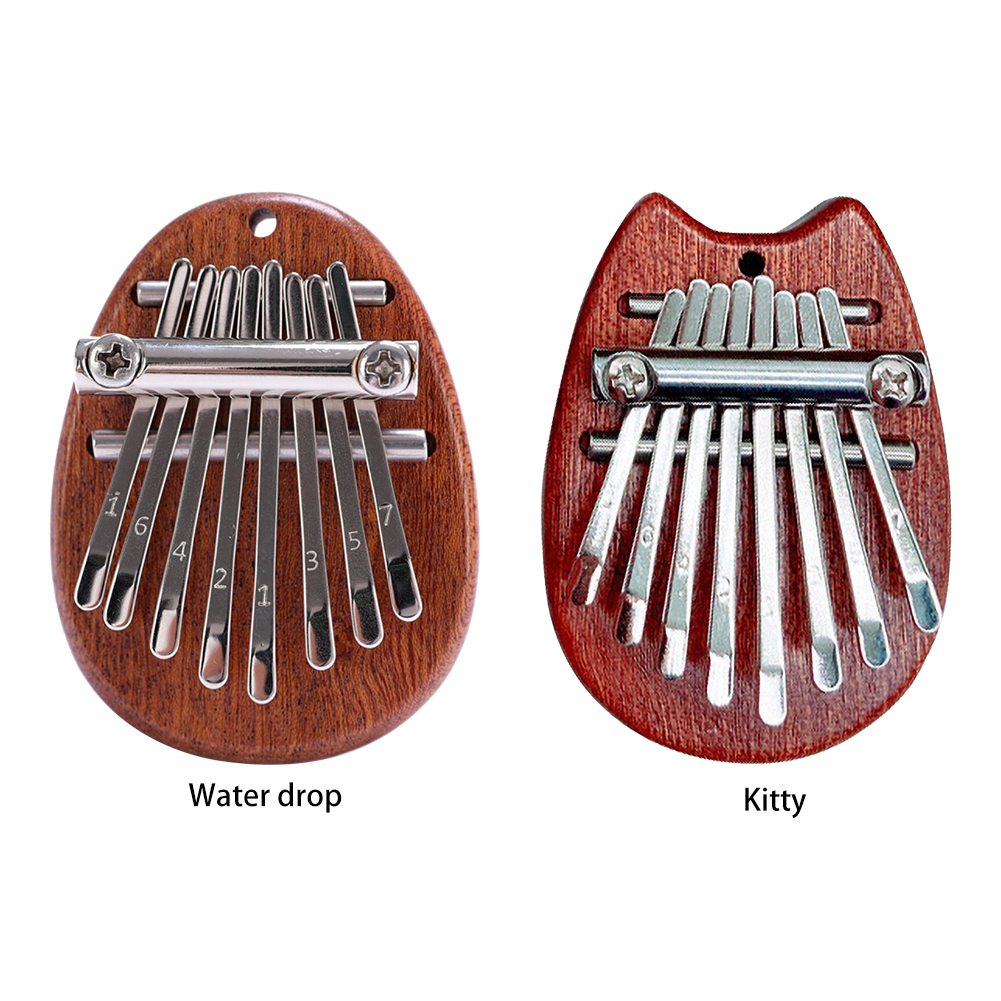 8 Keys Mini Kalimba Wooden Thu - A Musical Instrument With Keys recension och pris