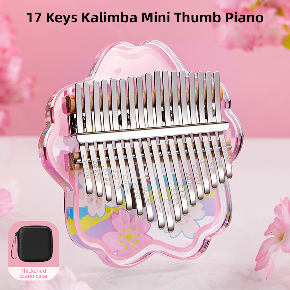 Mini Thumb Piano 17 Keys Porta - A Musical Instrument With Keys recension och pris