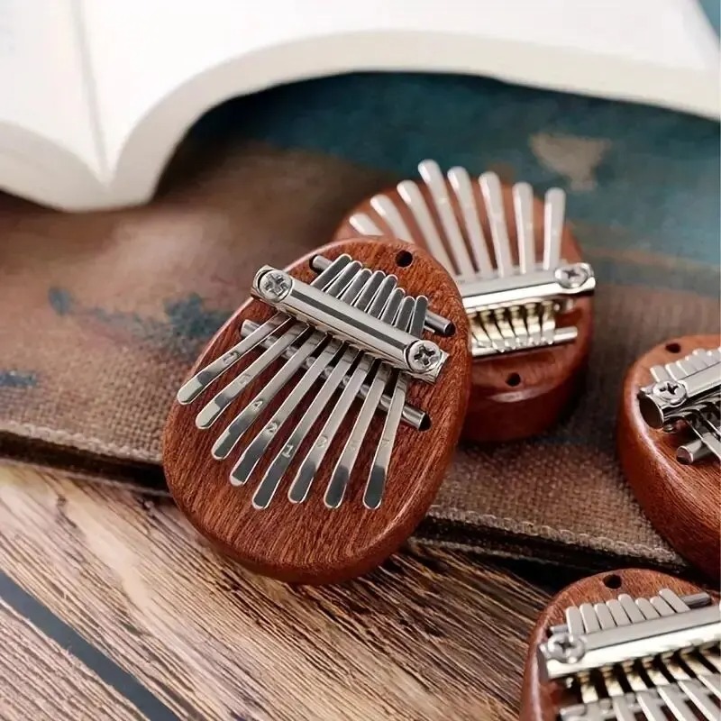 8 Key Mini Wooden Kalimba Thum - A Musical Instrument With Keys recension och pris