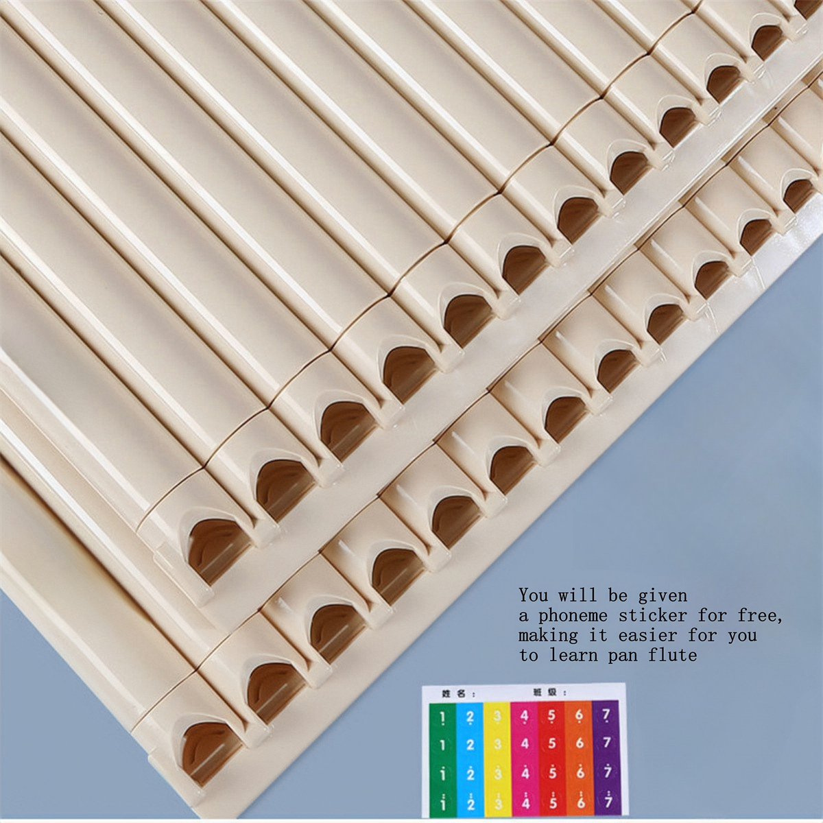 Miwayer Panpipe Handmade ABS W - Musical Instrument Pipe recension och pris