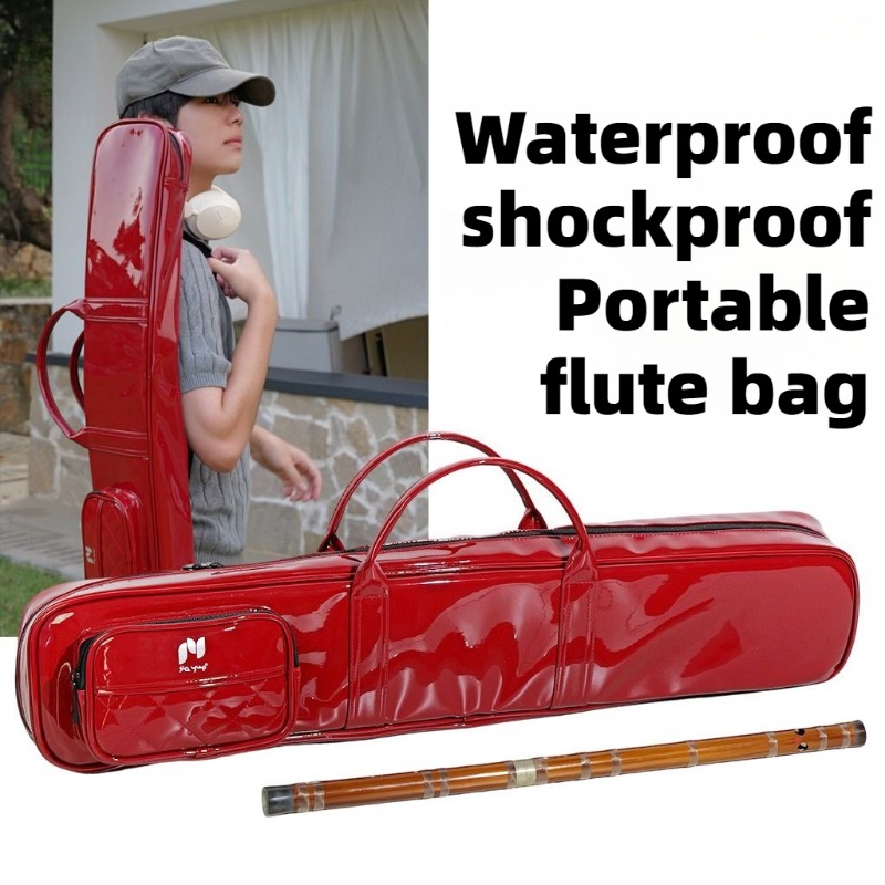 Lacquer Skin Bamboo Flute Bag  - Musical Instrument Bag recension och pris