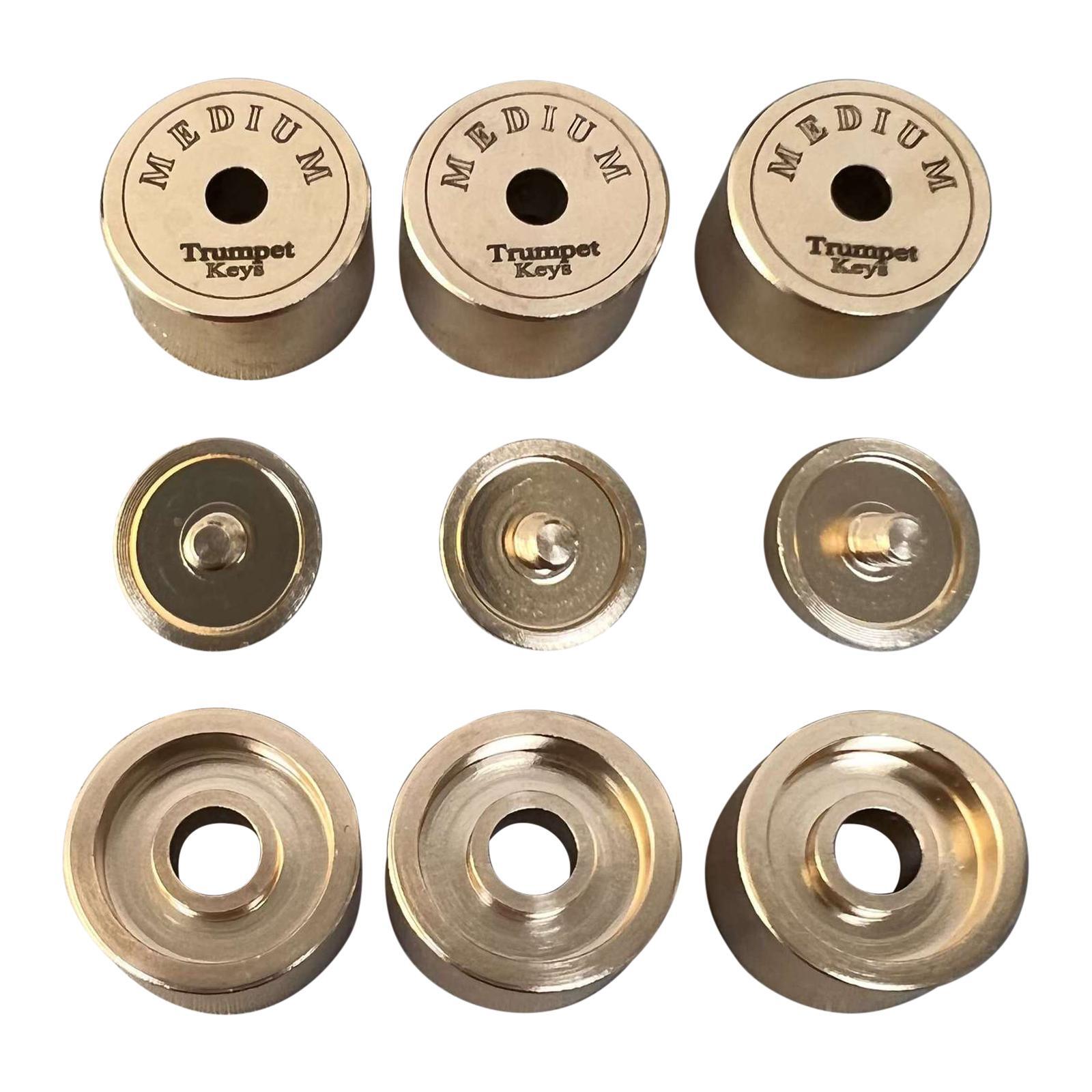 9Pcs Trumpet Valve Caps - Heav - Musical Instrument Repairs recension och pris