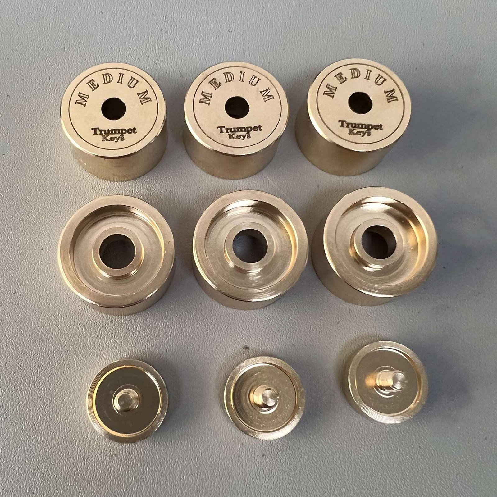 9Pcs Trumpet Valve Caps - Heav - Musical Instrument Repairs recension och pris