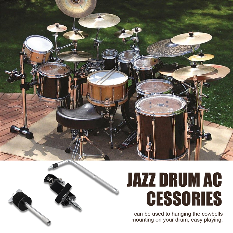 Drum Cowbell Holder Clamp Prof - Musical Instrument Repairs recension och pris