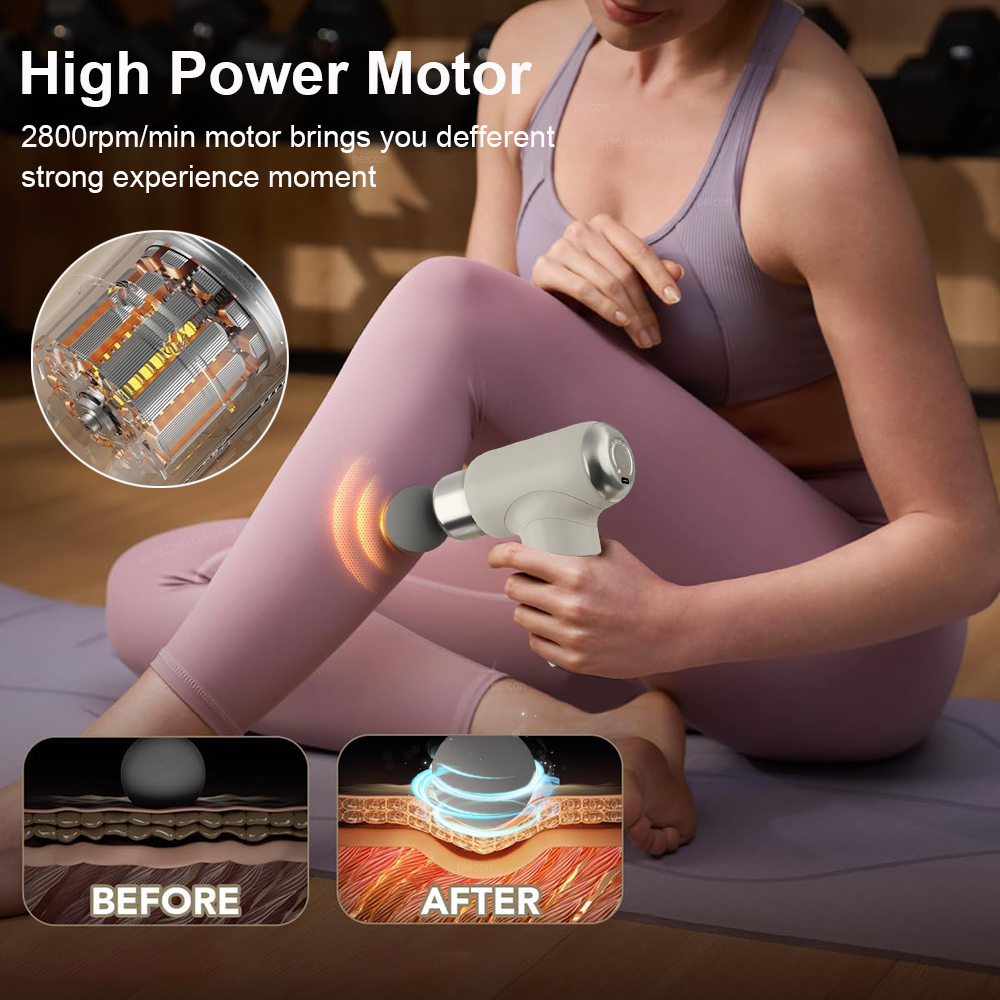 Massage Gun Portable Mini Hand - Vibraslap Percussion recension och pris