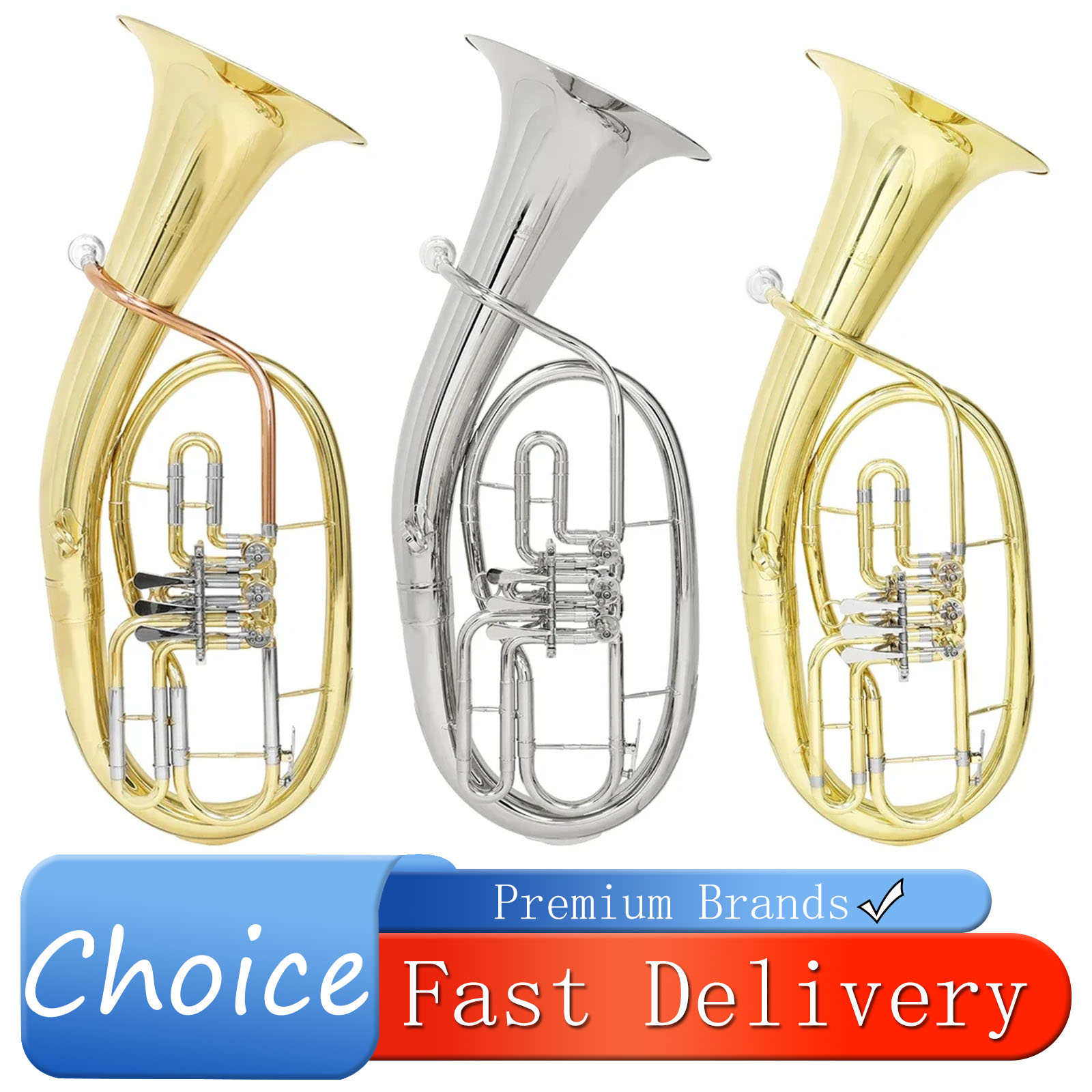 SLADE Tenor Horn Triple Flat K - Musical Instrument Horn recension och pris