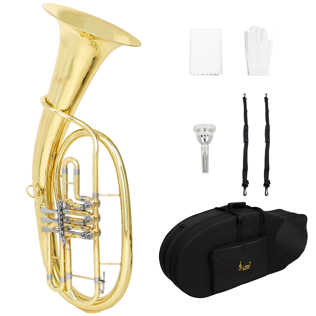 SLADE Tenor Horn Triple Flat K - Musical Instrument Horn recension och pris