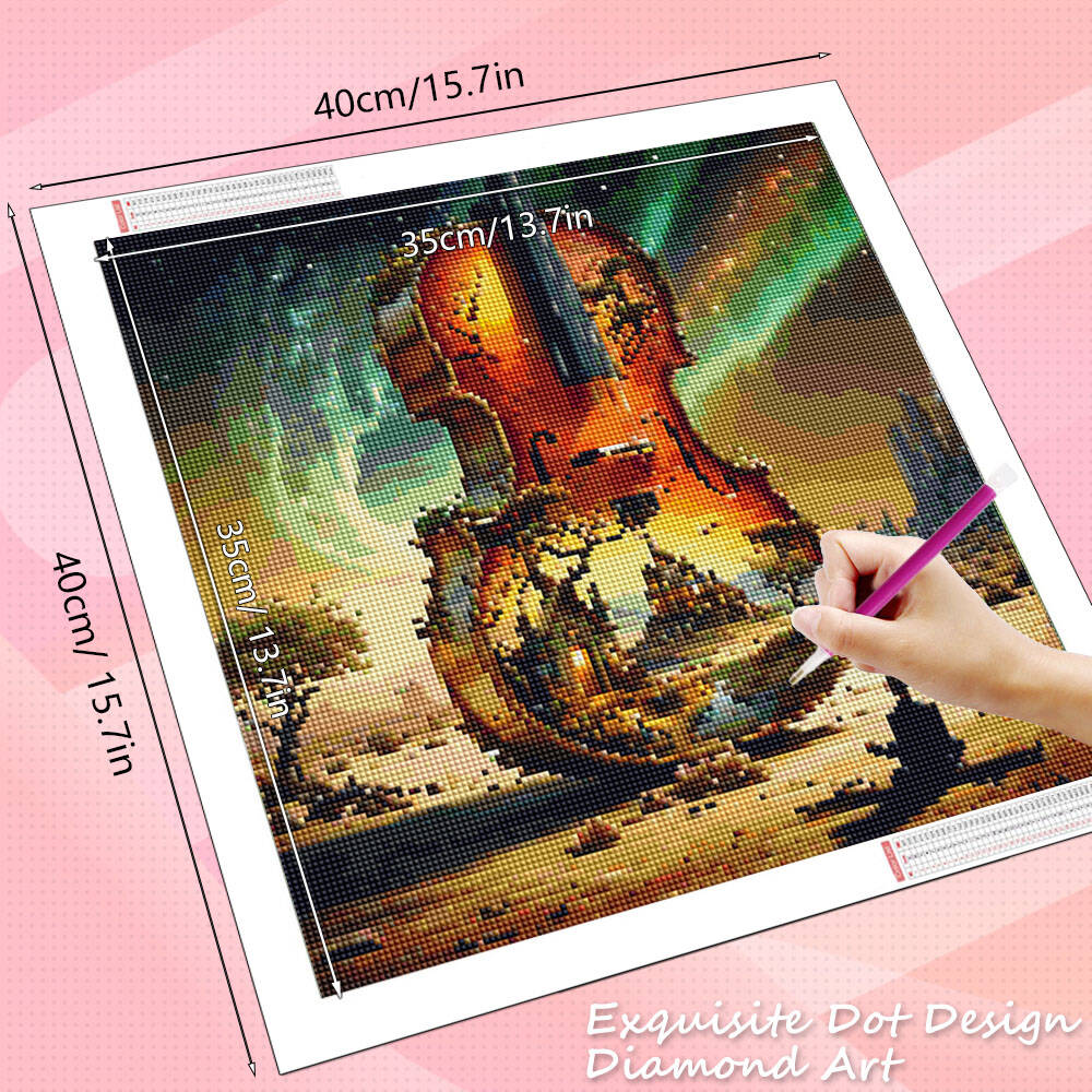 HUACAN 5D Diy Diamond Painting - Musical Instrument Fagot recension och pris