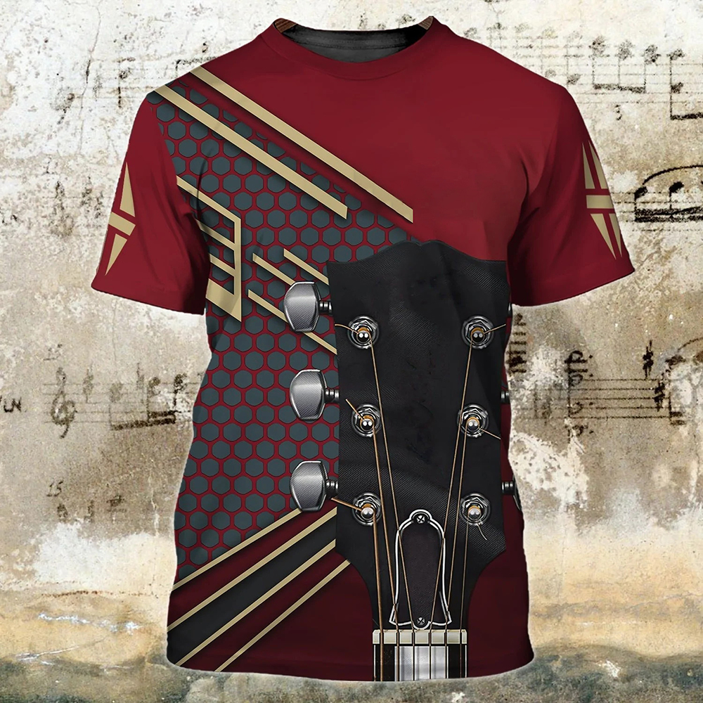 Music Jazz T-shirt 3D Print Sa - Musical Instrument Shop recension och pris